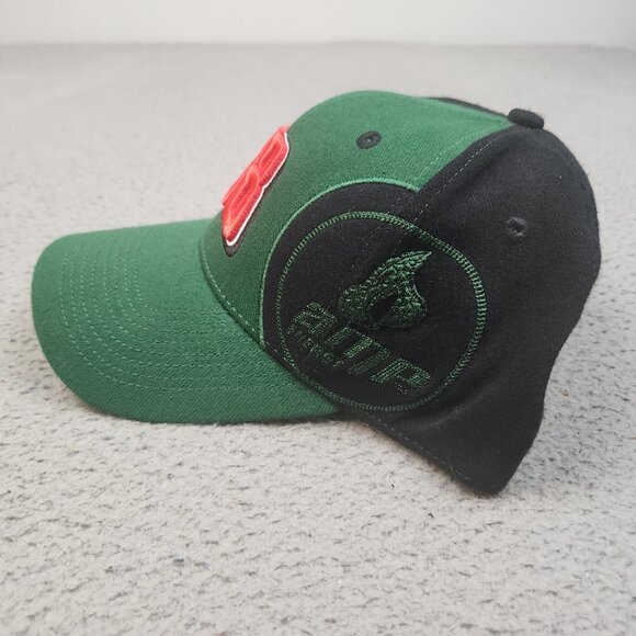 Dale Earnhardt Jr Hat Cap Fitted Amp Energy 88 Black Green NASCAR HMS Puff Logo - Picture 3 of 8